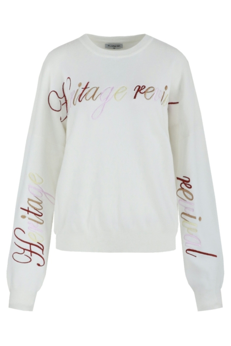 Fluresk 25nvf01 versline knit sweater